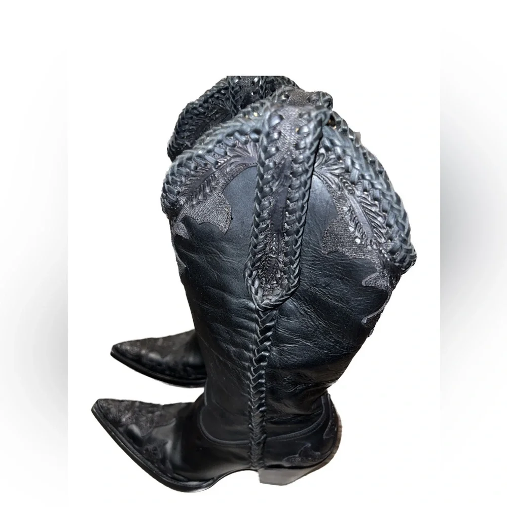 Old Gringo Black cowboy cowgirl country Boots - Picture 6 of 9